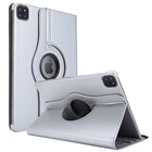 CaseUp Apple iPad Pro 11 2022 4 Nesil Kılıf 360 Rotating Stand Gümüş